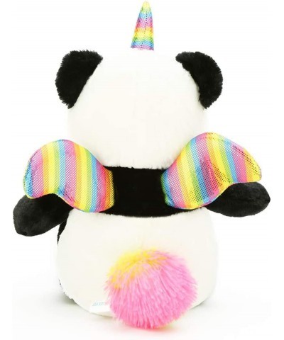 ShaunTsy The Pandacorn Cute Panda Bear Stuffed Animal Plush Soft Unicorn Teddy Toy Pandicorn with Rainbow Wings and Horn Pand...