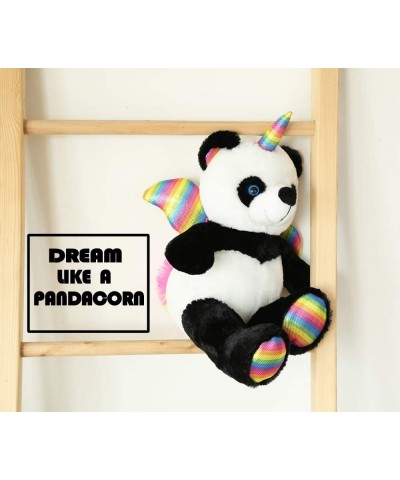 ShaunTsy The Pandacorn Cute Panda Bear Stuffed Animal Plush Soft Unicorn Teddy Toy Pandicorn with Rainbow Wings and Horn Pand...