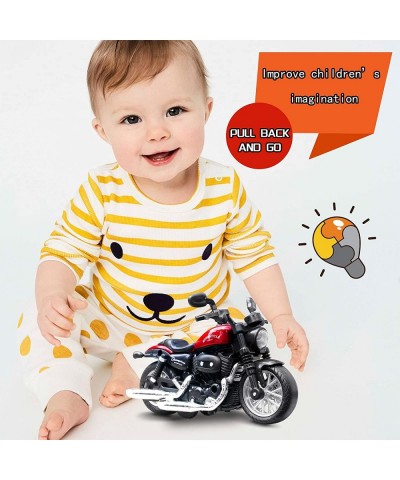 Mini Motorcycle Toy with Light and Music Toys Motorcycle Model Gift Toys for 3 -9 Year Old Boys Toy Motorcycles for Boys (Red...