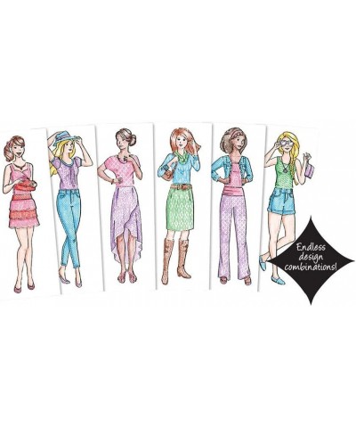 Fashion Plates Classic Styles — Mix-and-Match Drawing Set — Make 100s of Fabulous Fashion Designs — Ages 6+ $43.01 Kids' Draw...