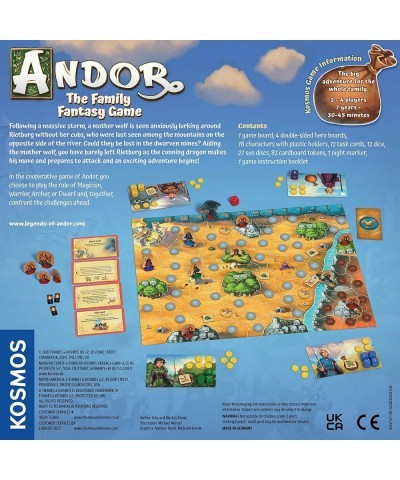 Andor: The Family Fantasy Game Cooperative Family Board Game by Kosmos 2 to 4 Players Ages 7+ $51.07 Board Games