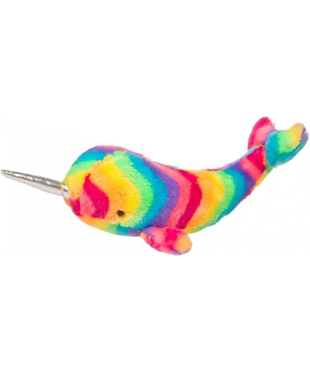 Small Rainbow Narwhal Plush Stuffed Animal $37.40 Stuffed Animals & Teddy Bears