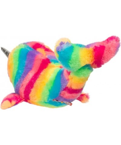 Small Rainbow Narwhal Plush Stuffed Animal $37.40 Stuffed Animals & Teddy Bears