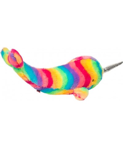 Small Rainbow Narwhal Plush Stuffed Animal $37.40 Stuffed Animals & Teddy Bears