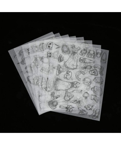 Shrink Sheet Shrink Film Paper Shrinkable DIY Hand Made Craft Tool for Girls and Boys(Girl Model 20 * 29CM) $20.32 Kids' Draw...