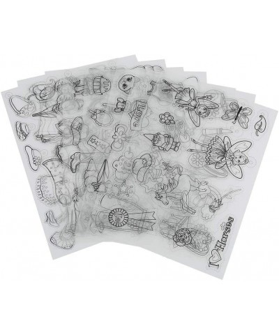 Shrink Sheet Shrink Film Paper Shrinkable DIY Hand Made Craft Tool for Girls and Boys(Girl Model 20 * 29CM) $20.32 Kids' Draw...