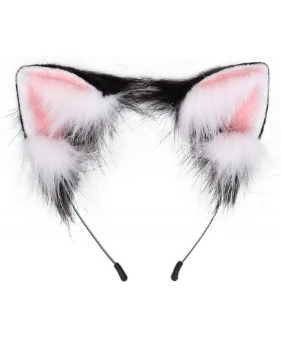 Cat Fox Wolf Ears Cosplay Long Fur Hair Headband Wolf Animal Anime Halloween Cosplay Costume for Girls $29.50 Kids' Dress-Up ...