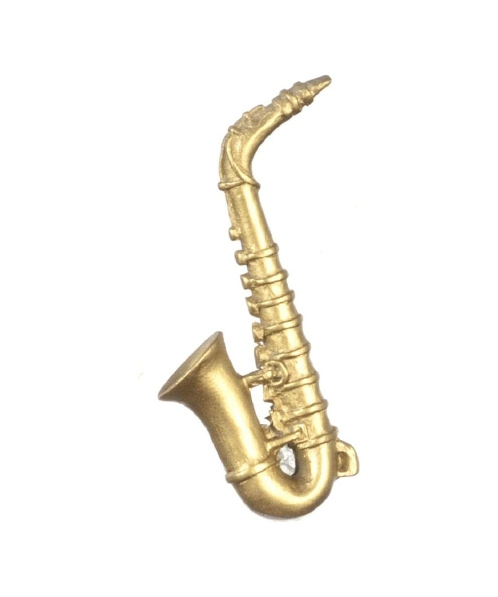 Melody Jane Dollhouse Saxophone Miniature 1:12 Scale Music Room Accessory $20.37 Dollhouse Accessories