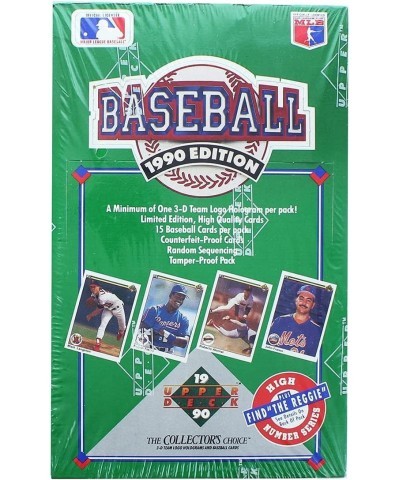 1990 High Number Baseball Box - 36P $73.85 Trading Cards & Accessories