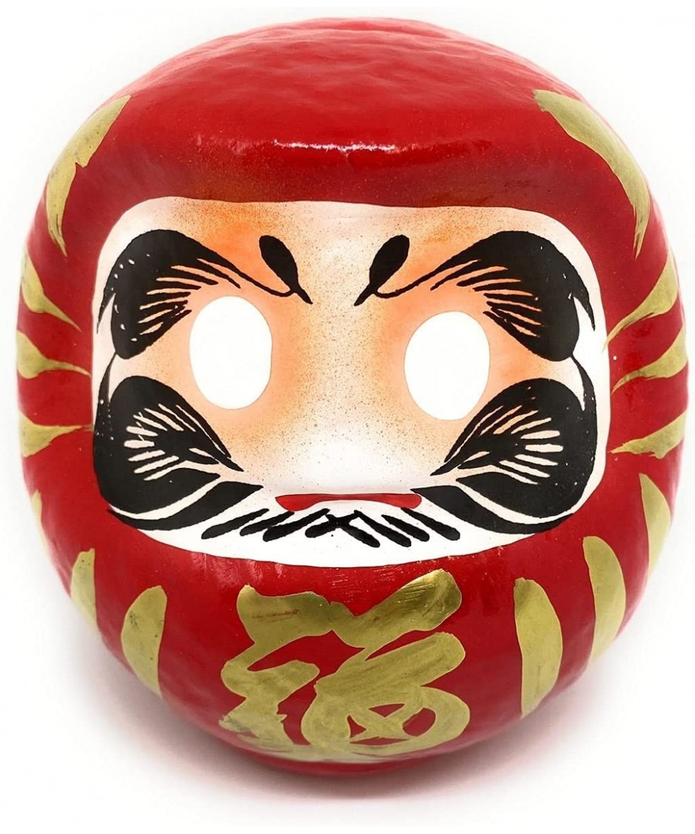 RED Daruma Doll - Handcrafted in Japan - 4.7" Wishing Doll (RED) $51.32 Dolls