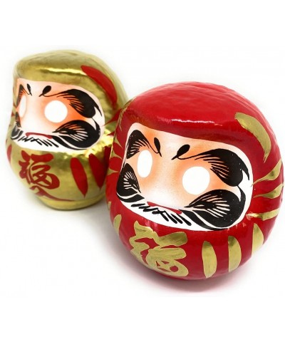 RED Daruma Doll - Handcrafted in Japan - 4.7" Wishing Doll (RED) $51.32 Dolls