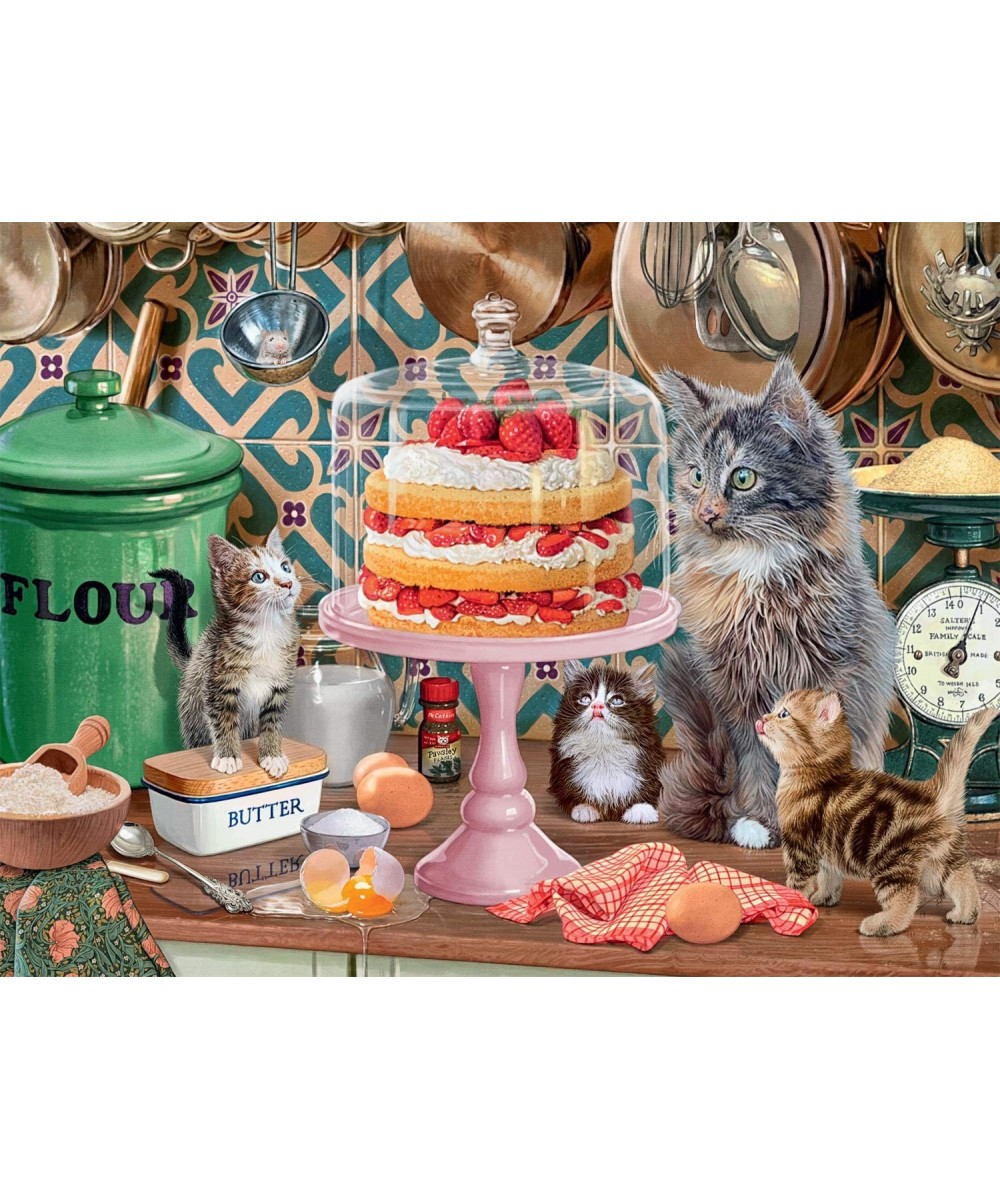 Cats Collection - Please Please Leave The Lid Off - 750 Piece Jigsaw Puzzle $22.03 Jigsaw Puzzles