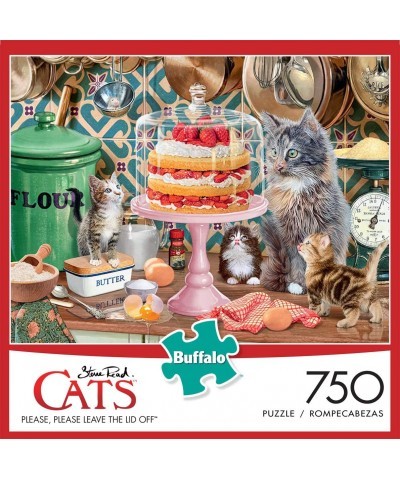 Cats Collection - Please Please Leave The Lid Off - 750 Piece Jigsaw Puzzle $22.03 Jigsaw Puzzles