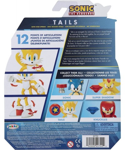 4-Inch Action Figure Modern Tails with Star Spring Collectible Toy $42.74 Action Figures