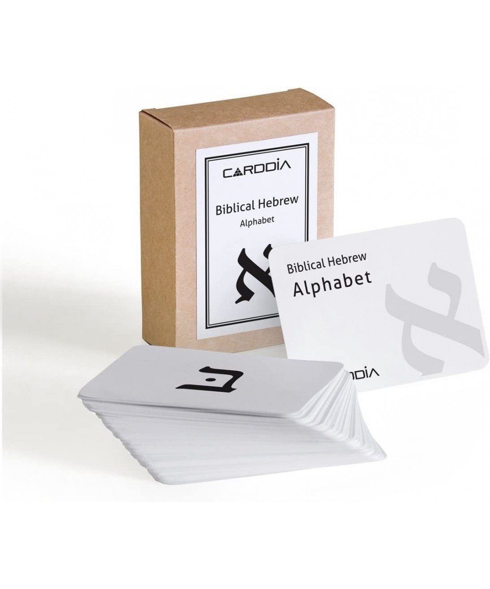 Biblical Hebrew Alphabet Flash Cards (Including Consonant Vowel Dagesh and Final Form) $44.97 Educational Flash Cards