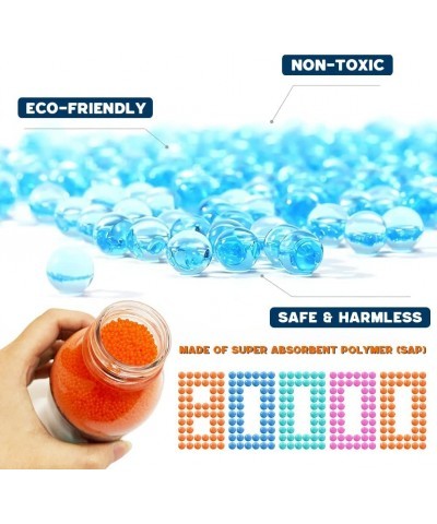 Gel Balls Blaster Refill Ammo (80000 Pieces 7-8 mm) Water Balls Beads Bullets Non-Toxic Eco Friendly Compatible with All Elec...