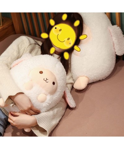 Cute Sheep Stuffed Animal Toy(Large-15.7'') Super Chubby Lamb Plush Doll Lovely Animal Hugging Pillow Gifts Birthday Valentin...