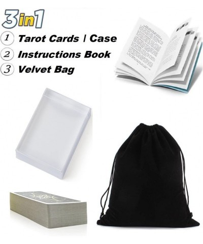 Tarot Cards Classic Tarot Cards Deck with Guidebook and Transparent Case English Instructions EBook (Optional) Manual Booklet...