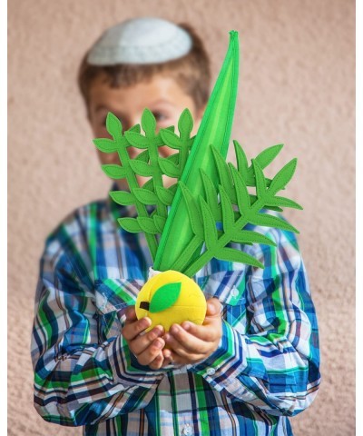 Sukkot Plush Lulav and Etrog Set Children's Sukkot Toys Sukkah Party Decorations Kids Sukkot Gift $26.71 Plush Figure Toys