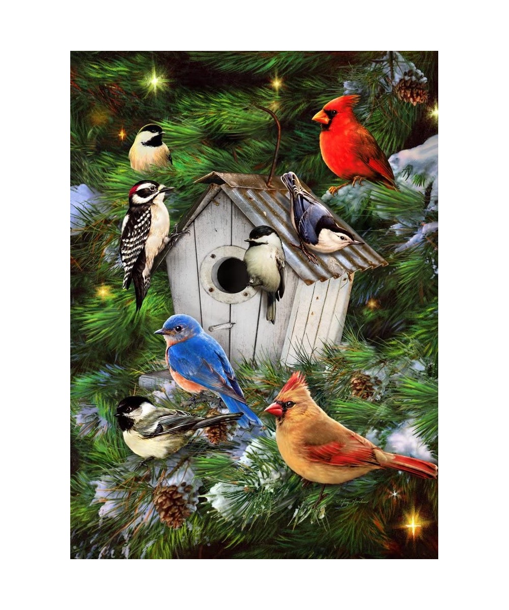 Winter Birdhouse Jigsaw Puzzle 1000 Piece $30.33 Jigsaw Puzzles