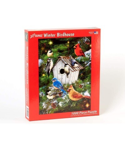 Winter Birdhouse Jigsaw Puzzle 1000 Piece $30.33 Jigsaw Puzzles