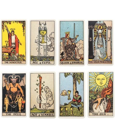 Tarot Cards Classic Tarot Cards Deck with Guidebook and Transparent Case English Instructions EBook (Optional) Manual Booklet...