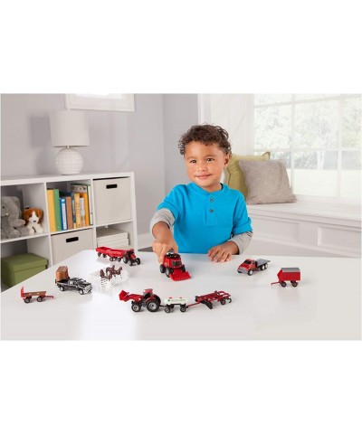 Case IH Farm Toy Value Playset with Tractors Trucks Farm Implements and Horses $64.80 Kids' Play Trucks