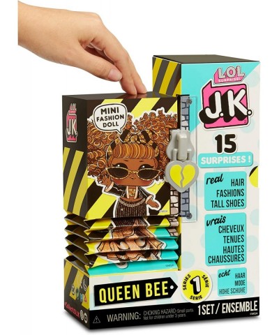 LOL Surprise JK Mini Fashion Doll Queen Bee with 15 Surprises Including Dress Up Doll Outfits Exclusive Doll Accessories - Gi...