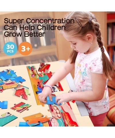 Floor Jigsaw Jumbo Puzzles for Kids Giant Puzzle Educational Toy Toddler Children Learning Preschool Educational Intellectual...