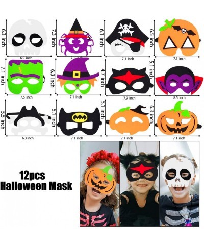 Halloween Party Favors Toys122pcs Halloween Treat Bags Stuffers Toys Halloween Slap Bracelets Keychains mask stampers Tattoos...