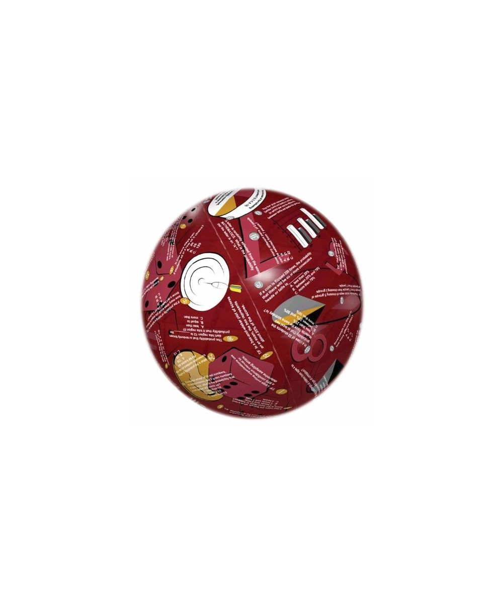 American Educational Vinyl Clever Catch Probability and Statistics Ball 24" Diameter $14.48 Toy Sports Products