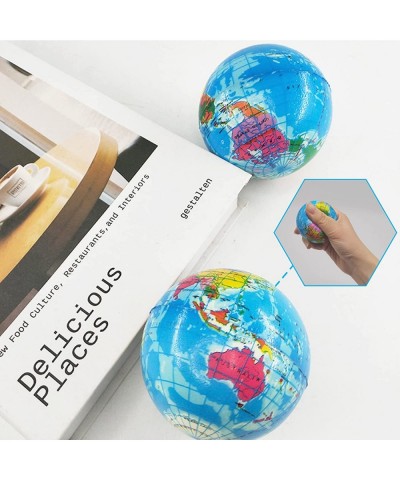 24 PCS Globe Squeeze Balls 2.5 Inch Globe Bouncy Ball Earth Squishy Ball Mini Foam Globe Squeeze Stress Balls $26.13 Kids' Pa...