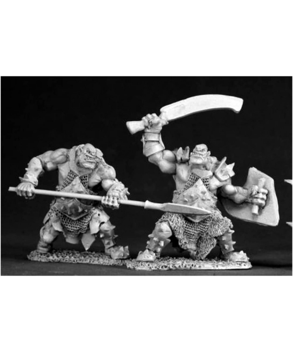 Orc Spearman And Swordsman Dark Heaven Legends Minature Figures by Reaper Miniatures $31.13 Miniature Novelty Toys