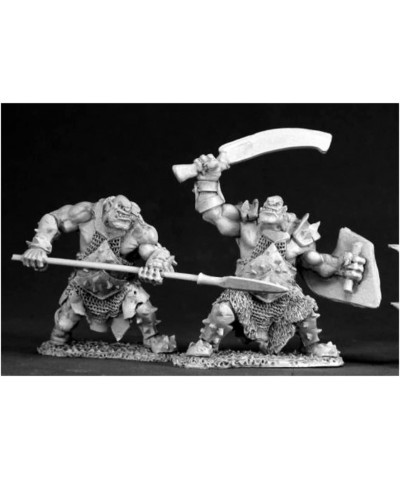 Orc Spearman And Swordsman Dark Heaven Legends Minature Figures by Reaper Miniatures $31.13 Miniature Novelty Toys