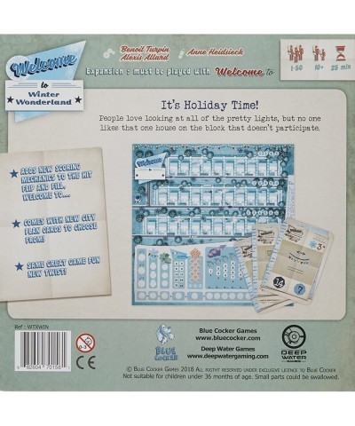 Deepwater Games Welcome to: Winter Wonderland $19.73 Board Games