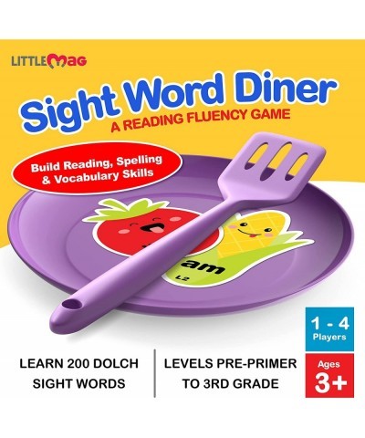 Sight Word Diner Reading Fluency Game - Sight Reading Games for Kids Ages 4-8 - Fun Educational Kid Toy for Boys and Girls 4 ...