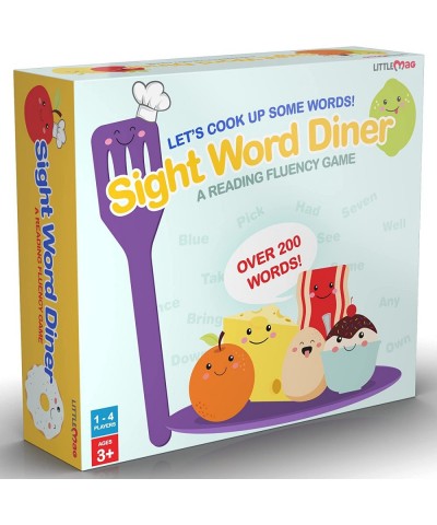 Sight Word Diner Reading Fluency Game - Sight Reading Games for Kids Ages 4-8 - Fun Educational Kid Toy for Boys and Girls 4 ...