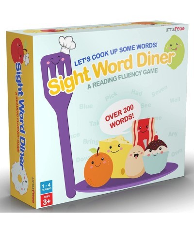 Sight Word Diner Reading Fluency Game - Sight Reading Games for Kids Ages 4-8 - Fun Educational Kid Toy for Boys and Girls 4 ...