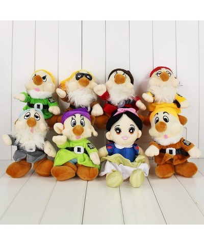 8pcs/Lot Fairy Tale Princess Snow White and The Seven Dwarfs Plush Toy Soft Stuffed Dolls $84.83 Plush Figure Toys