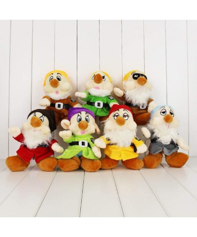 8pcs/Lot Fairy Tale Princess Snow White and The Seven Dwarfs Plush Toy Soft Stuffed Dolls $84.83 Plush Figure Toys