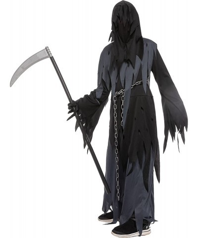 Halloween dress up costume for child boy Dark Knight Reaper costume (Large (10-12 yr)) $44.47 Kids' Costumes