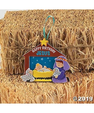 Happy Birthday Jesus Ornament Craft Kit - Crafts for Kids and Fun Home Activities $29.18 Craft Kits