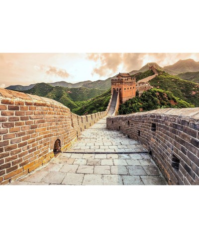 Great Wall of China Seven Wonders of The World Landmark Jigsaw Puzzle for Adults and Kids | 1000 Piece Puzzle | Interactive B...