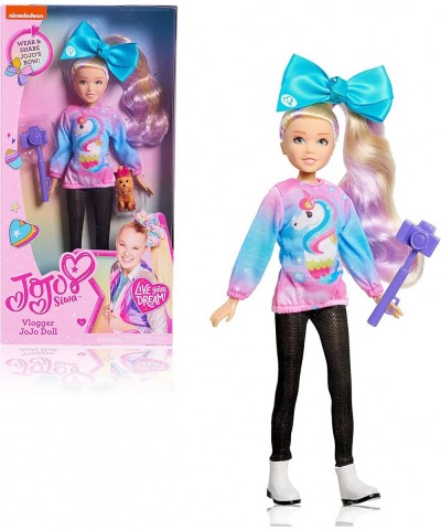 JoJo Siwa 10-Inch Fashion Vlogger Articulated Doll in Unicorn Outfit Includes Camera and Bow Bow Accessories $30.52 Play Figu...