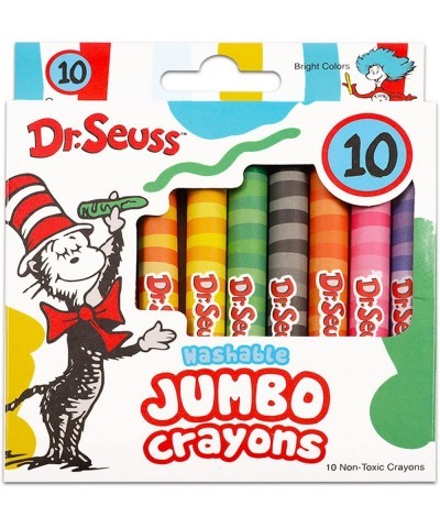 Dr. Crayons Set for Toddlers Kids - Bundle with 10 Jumbo Crayons Plus Dr. Reward Alphabet Stickers (Dr. Party Supplies) $15.7...