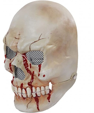 Vampire Skull Head Halloween Mask with Moving Jaw Halloween Purge Mask LED Light Up Scary Spooky Mask Skeleton Zombie Mask $3...