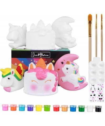 Paint Your Own Unicorn Squishy Toys Art and Crafts DIY Kits Jumbo Squishies for Boys and Girls Teens or Kids Birthday Gifts C...