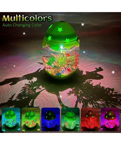 DIY Light-up Dinosaur Eggs Terrarium Kit Create Your Magical Dinosaur Garden in a Jar - Arts and Crafts Toys Birthday Gift Ki...