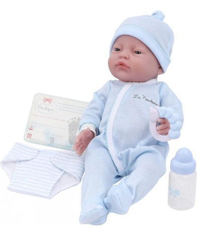 Original 17' by JC Toys - Realistic Washable All Vinyl Baby Doll- Blue Gift Set (18301) $71.39 Dolls