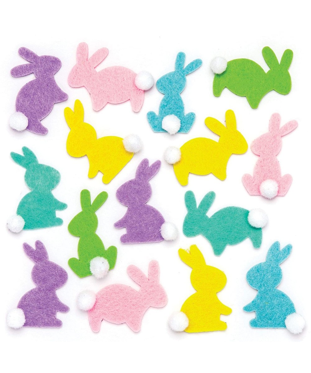 AW360 Bunny Felt Stickers - Pack of 60 Embellishments for Easter Arts and Crafts Activities $15.02 Kids' Drawing & Writing Bo...